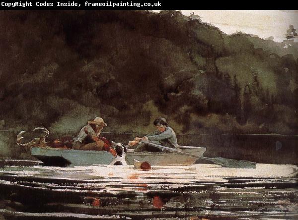 Winslow Homer The final hunting trip